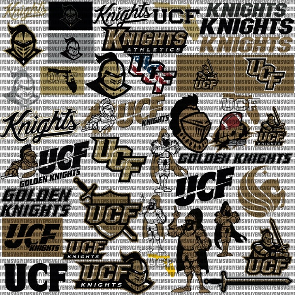 Central Florida University SVG, Knights SVG, College, Athletics, Football, Basketball, UCF, Mom, Dad, Game Day, Instant Download.