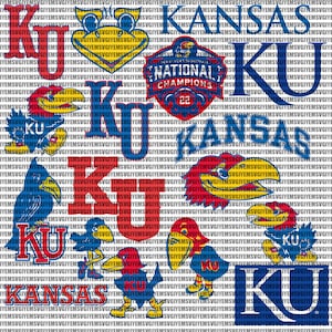 Kansas College SVG, Jayhawks SVG, University, Athletics, Football, Basketball, KU, Mom, Dad, Game Day, Instant Download.