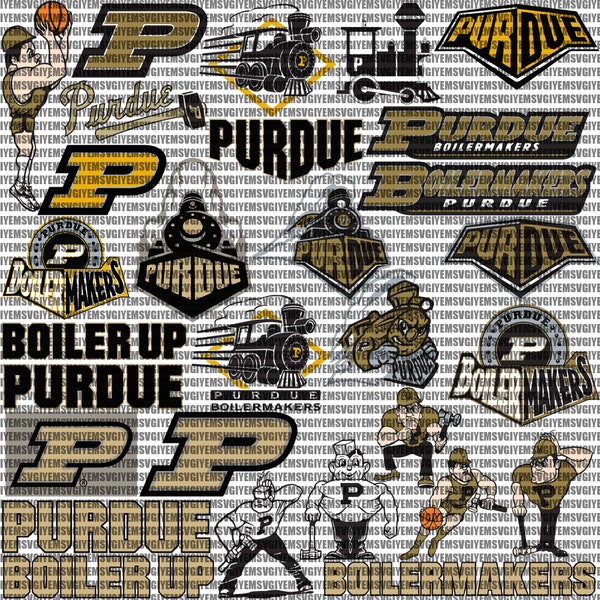 Purdue University SVG, Boilermakers SVG, College, Athletics, Football, Basketball, Mom, Dad, Game Day, Instant Download.