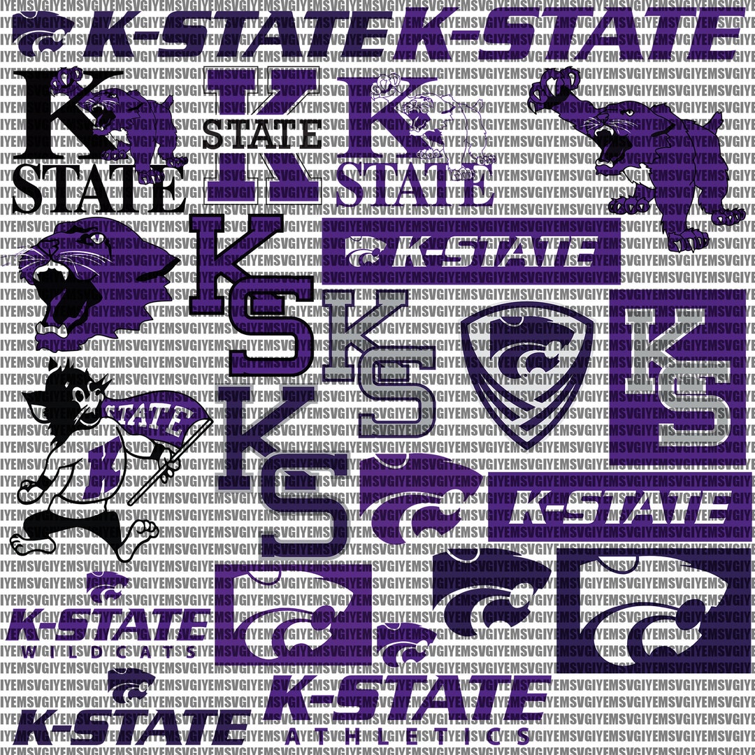 Kansas State College SVG, Wildcats SVG, University, Athletics, Football ...
