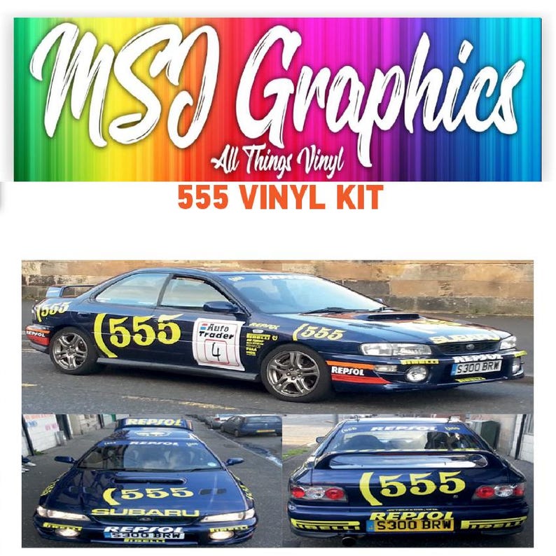 Rally Kit 5 Graphics Stickers Decals - Etsy