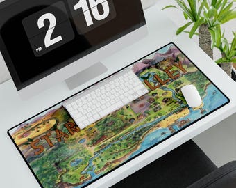Stardew Valley Map Mouse Pad , XL Desk Mat , Shipped from UK