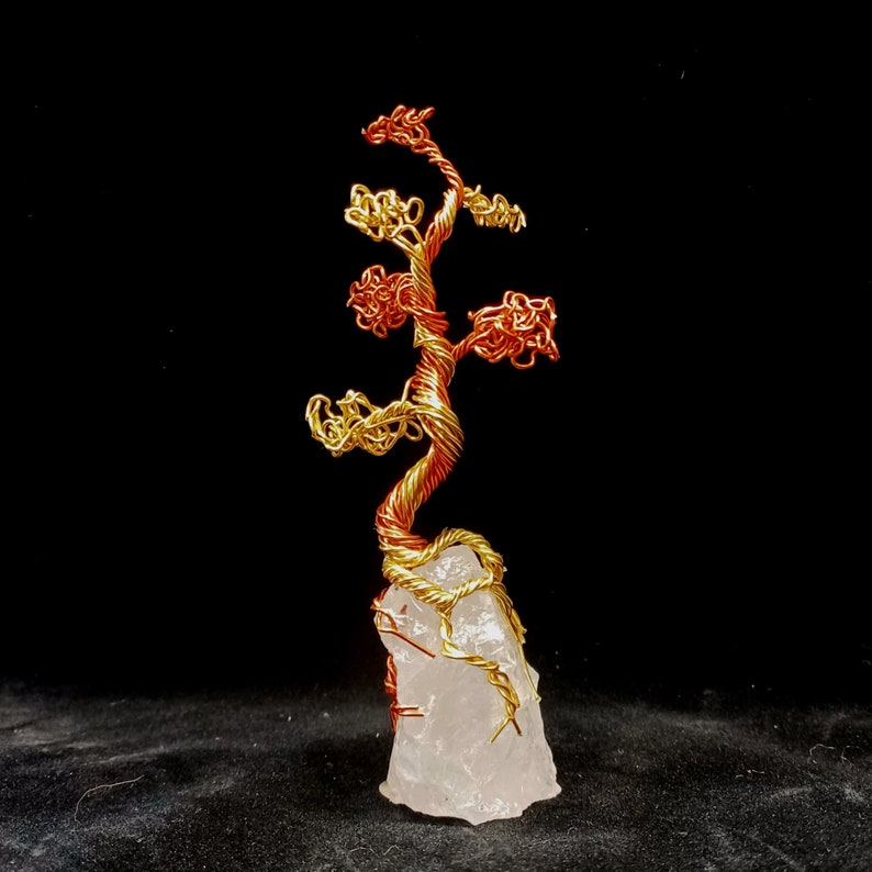 Mini Twisted Wire Bonsai Tree Etsy