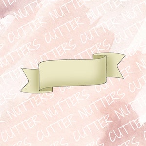 Scroll Banner Cookie Cutter