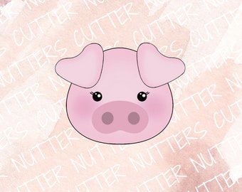 Pig Face Cookie Cutter