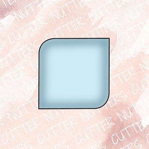 Curved Square Cookie Cutter