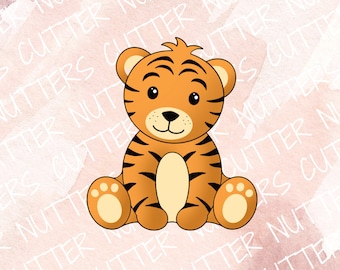 Cortador de galletas de tigre
