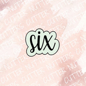 Six Cookie Cutter