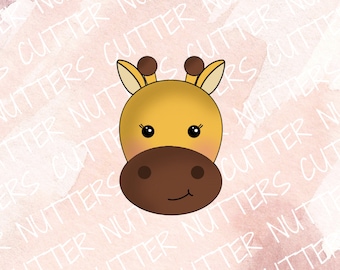 Giraffe Face Cookie Cutter