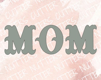 MOM Cookie Cutter set of 2