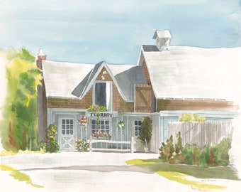 Floral Shop Watercolor #4