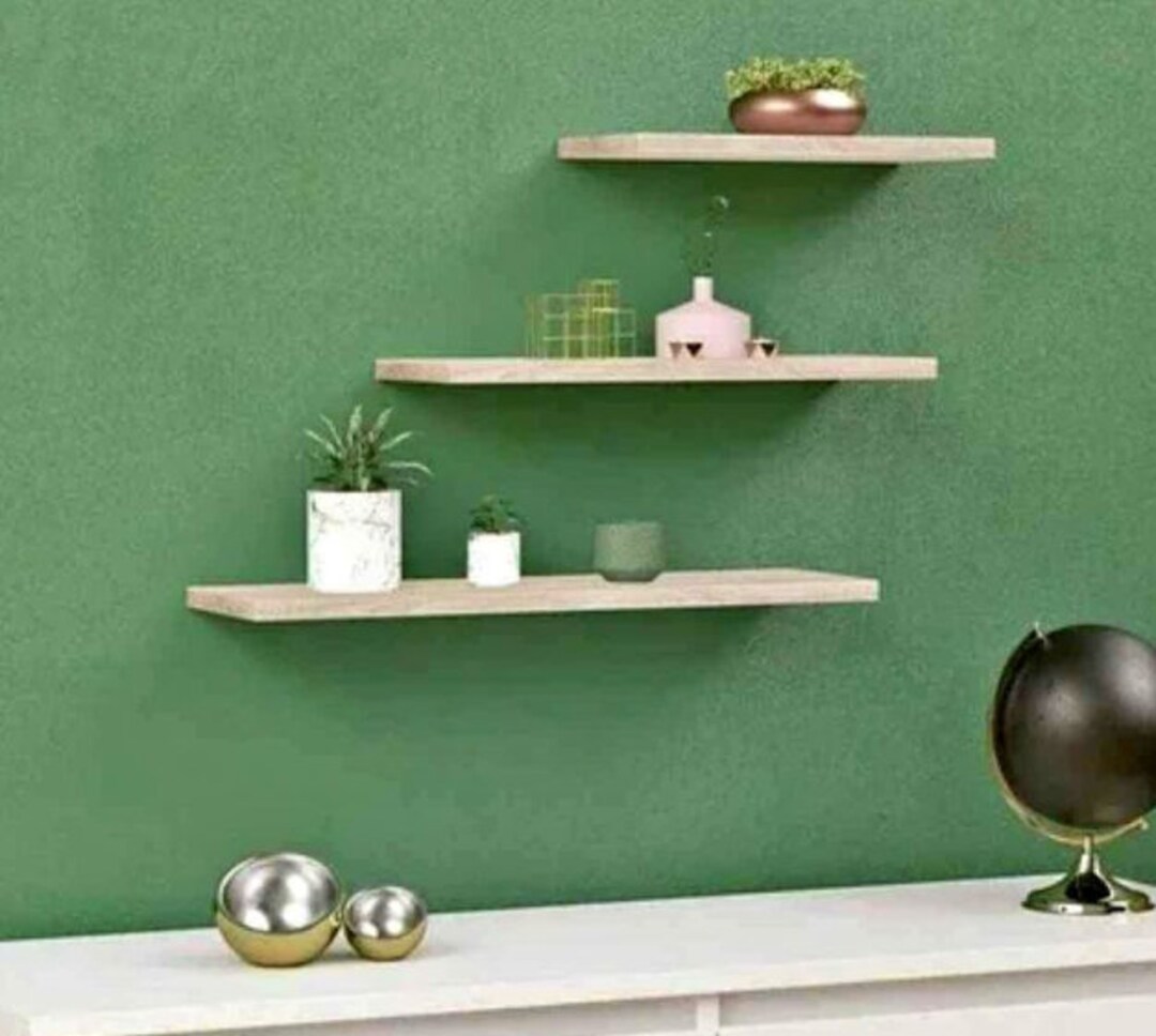 Simple Wall Shelves Etsy