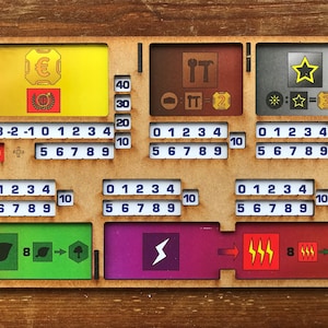 5 Terraforming Mars Players Mat