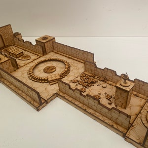Scrying rooms - Dragon Dungeon Set - 28mm terrain for DnD, Pathfinder, Frostgrave, Minis,role playing