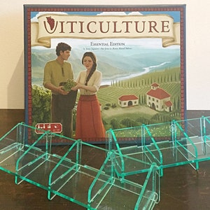 Bandejas de cartas de viticultura e toscana - mantenha seus baralhos de jogos de tabuleiro organizados,