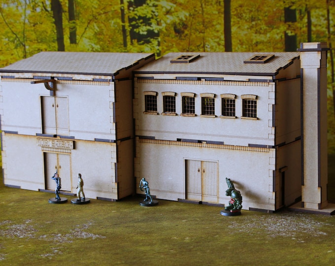 Warehouse Building Set Warehouse, Factory, Industrial, Workshop - Budget Building Set for 28mm ...
