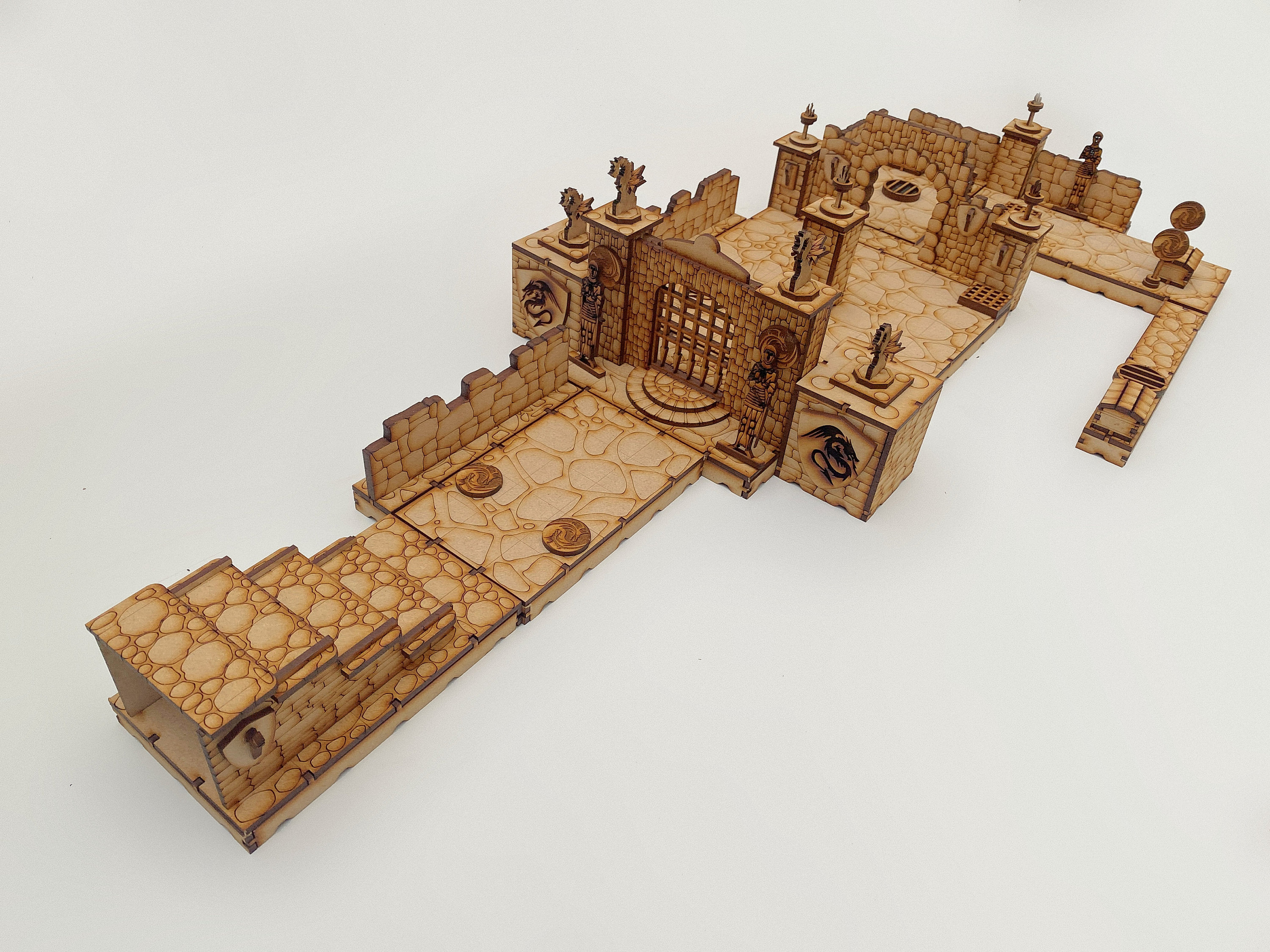 Dungeon Entrance Starter Set - Dragon Dungeon Set - 28mm Dnd ...