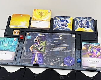 Aeons End Player Board. Legacy and latest expansions supported. Double layer dashboard