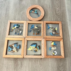 Framed Butterfly Wing Art Handmade, Handcrafted Frame, Well Preserved Butterflies Farmed in Belize, A Lovely Gift for Someone you Love