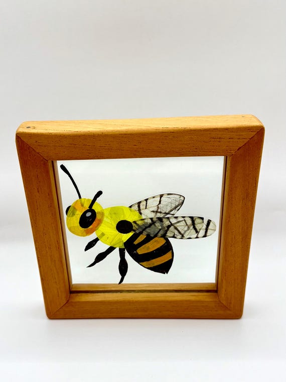 額入り蝶の羽根アート：手作りベリーズ工芸品 - Etsy 日本