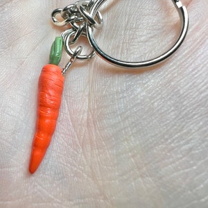 Carrot Vegetable Keyring