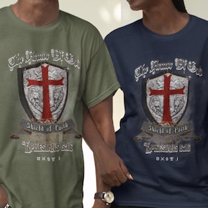 Armor of God, Shield of Faith-Christian shirt-Faith base Tee