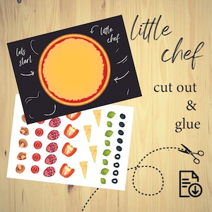 Cut and Paste Activities | Preschool Printables | Kindergarten | Homeschool | Kids Worksheet | Scissor Skills | Printable Download