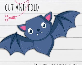 Halloween Note Card | Halloween Party Gift Card | Happy Halloween Greeting Card | Digital Halloween Card printable | Printable Note Card