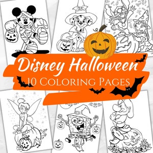 Halloween Coloring Pages | Halloween Activity Printable | Halloween Coloring Book Pages | Printable Activity Pages