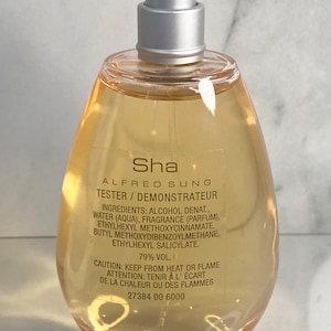 Sha by Alfred Sung 100 ml vintage Edt Tester Box No lid image 1