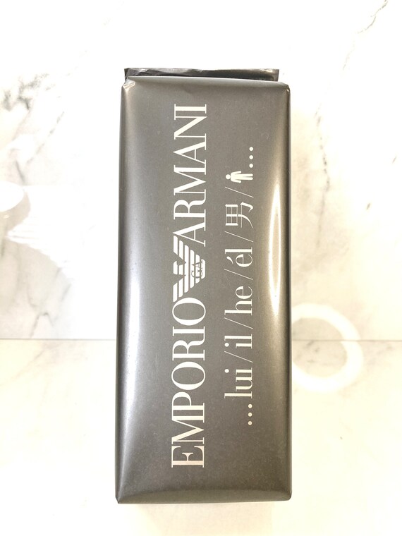 EMPORIO ARMANI He by Giorgio Armani 100 Ml Edt vintage Packing Original Formula Etsy