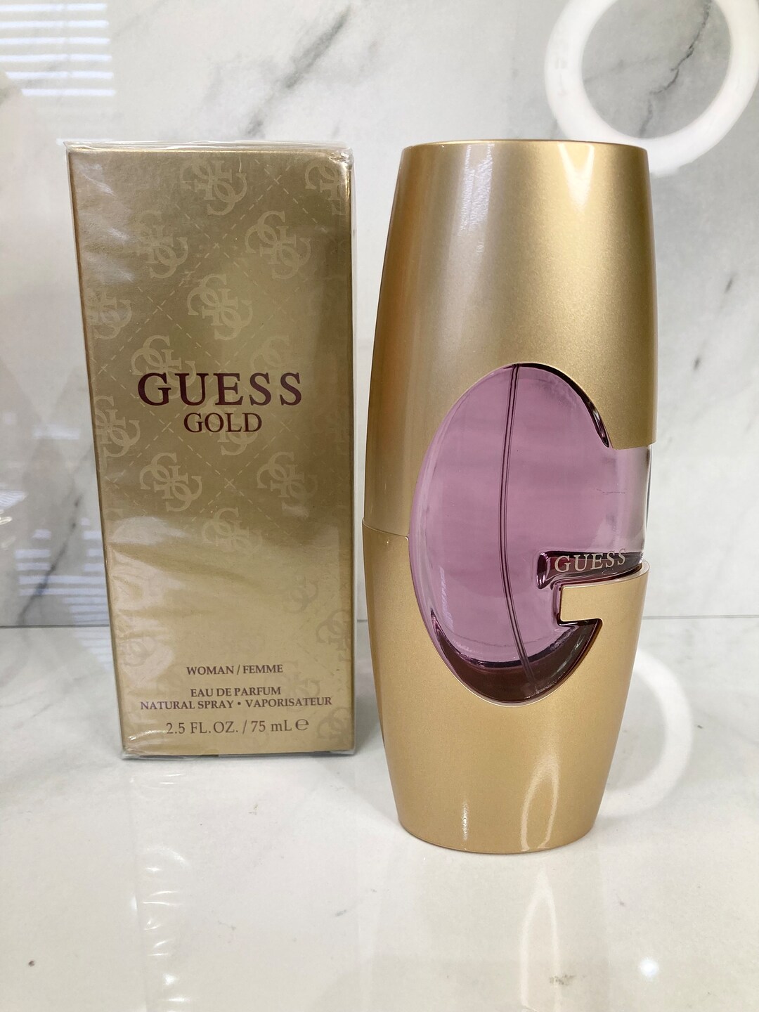 GUESS GOLD 75ml 2.5 by Guess Edp Etsy