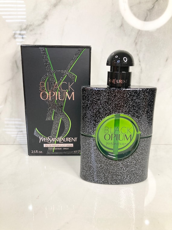 Buy BLACK OPIUM EDP Illicit Green by Ysl 75 Ml Online in India Etsy