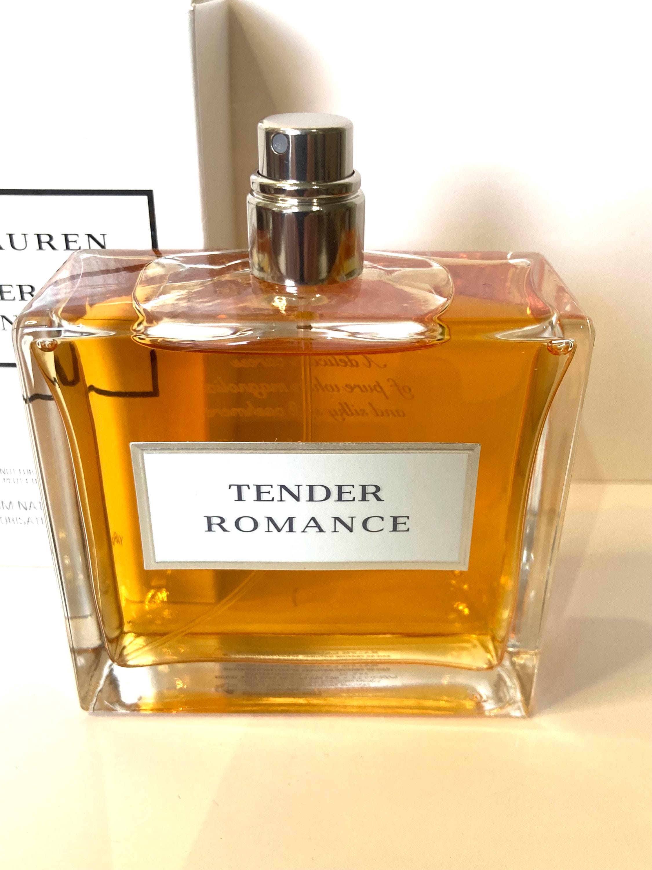 Vintage Ralph Lauren TENDER ROMANCE 3.4fl 100 Ml Edp Sp HTF Discontinued Etsy