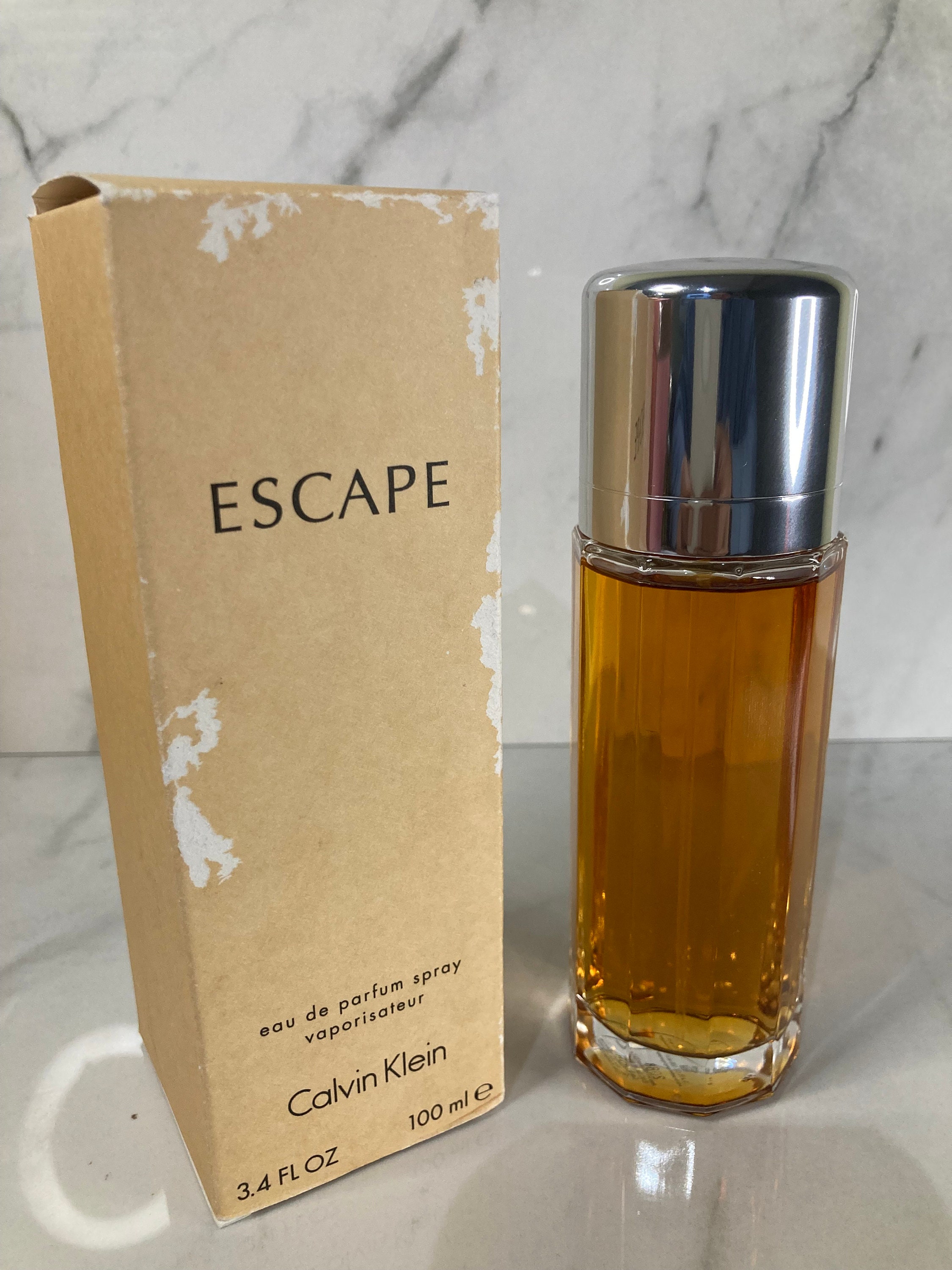 Vintage ESCAPE by Calvin Klein 3.4oz 100 Ml Edp Original Formula