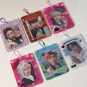 Photocard kpop holder (riize boynextdoor plave ateez xikers nct dream)