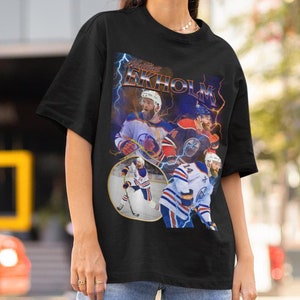 Mattias Ekholm Oilers Shirt Vintage jaren 90 Edmonton Oilers NHL Tee Hockey Design Retro Bootleg cadeau Graphic Tee T-shirt uniseks Limited Edition