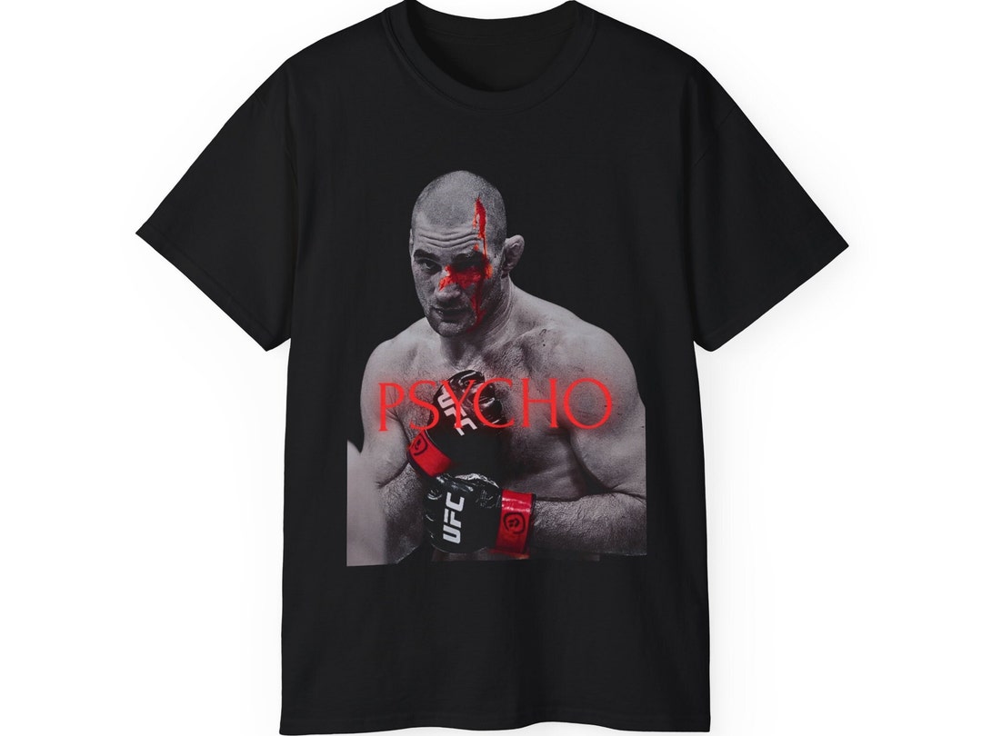Sean 'american Psycho' Strickland Vintage Style UFC Fighter T-shirt ...