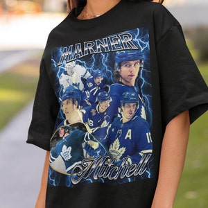 Mitch Marner Shirt Vintage 90s Toronto Maple Leafs NHL Hockey Design Retro Bootleg Gift Classic Graphic Tee Unisex T-Shirt Limited Edition