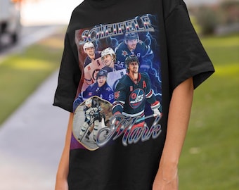 Mark Scheifele Shirt Vintage 90s Winnipeg Jets NHL Hockey Design Retro Custon NHL Gift Classic Graphic Tee Unisex T-Shirt Limited Edition