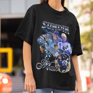 Mats Sundin Shirt Vintage 90s Toronto Maple Leafs NHL Hockey Design Retro Bootleg Gift Classic Graphic Tee Unisex TShirt Limited Edition