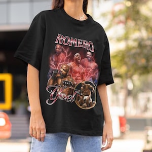 Yoel Romero Vintage Style UFC mma T-Shirt Retro 90&#39;s style Bootleg T-Shirt Oversized Sport Tee gift for ufc UFC T-shirt Cuba Shirt Champ