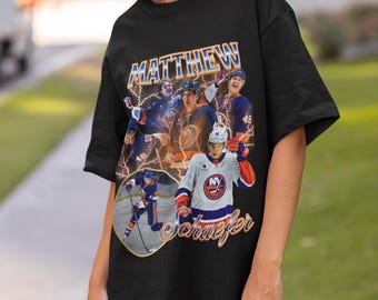 Matthew Schaefer Shirt Vintage New York Islanders NHL Fan Hockey Design Retro Bootleg Gift Classic Graphic Tee Unisex TShirt Limited Edition