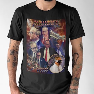 Chemise Paul Maurice vintage des années 90 Panthers de la Floride LNH Hockey Design rétro Bootleg cadeau T-shirt graphique classique T-shirt unisexe édition limitée