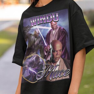 Mace Windu T Shirt - Etsy