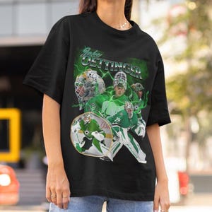 Jake Oettingir Stars Shirt Vintage 90s Dallas Stars NHL Hockey Design Retro Bootleg Gift Classic Graphic Tee Unisex T-Shirt Limited Edition