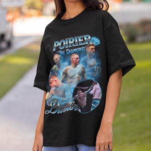 Dustin Poirier The Diamond 90s UFC Shirt Graphic Style T-Shirt kickboxing shirt Vintage Oversized Sport Tee Retro Boxer MMA Bootleg Gift MMA