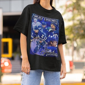 Auston Matthews Shirt Vintage 90s Toronto Maple Leafs NHL Hockey Design Retro Bootleg Gift Classic Graphic Tee Unisex TShirt Limited Edition