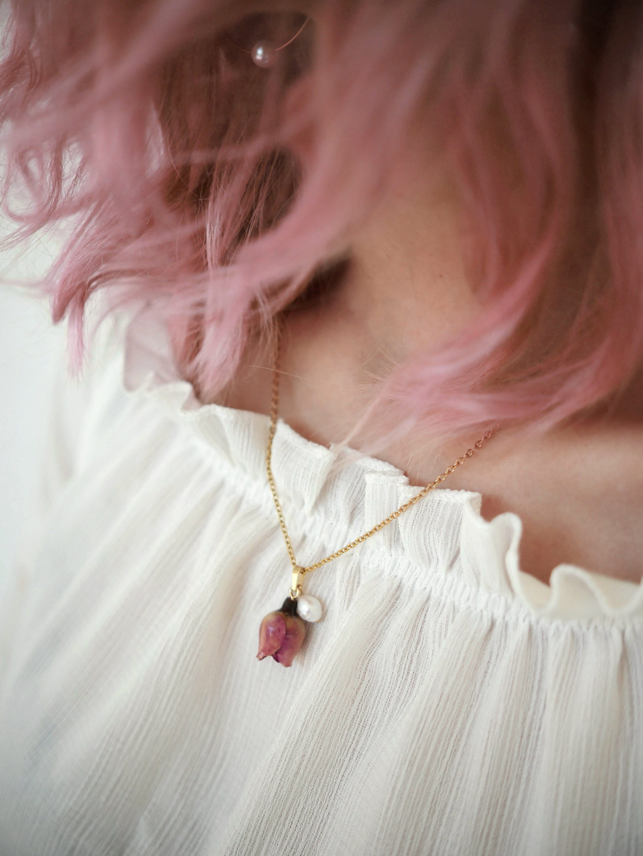 ネックレス・ペンダント reve Rose rosy necklace 4BNY002 reve Rose rosy necklace 4BNY002 (ネックレス・ペンダント