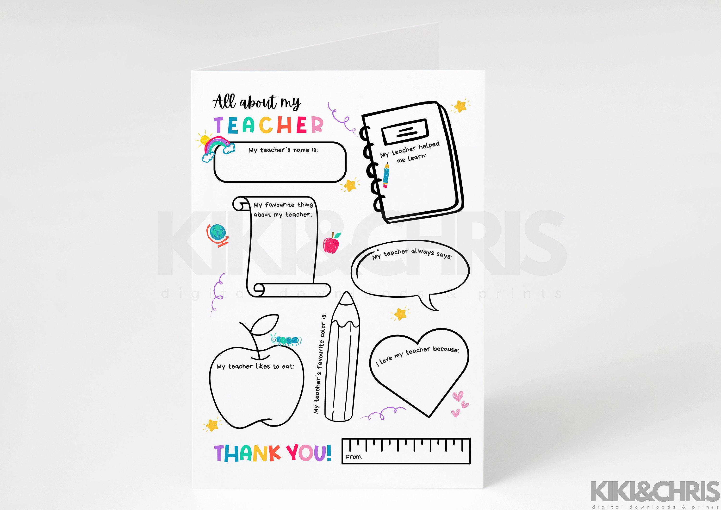 teacher appreciation card printable – Image 4